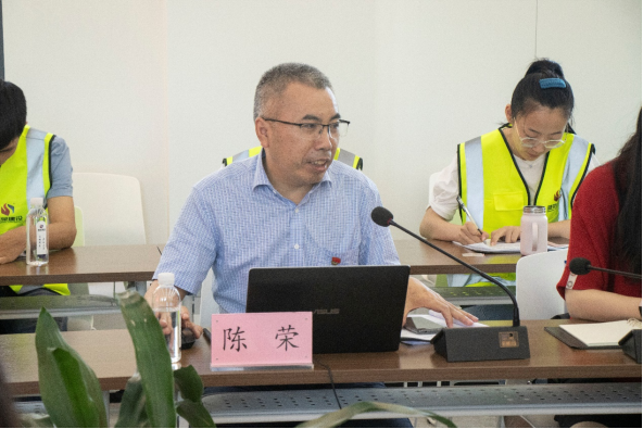 盛荣公司城央壹品项目部联合工会开展党史学习活动